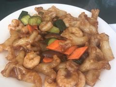 蹄筋烧虾仁-李连贵酒家熏肉大饼(昆明街店)