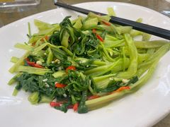 椒丝腐乳炒通菜-轩记海鲜餐厅·四十五年老字号·经典粤菜(西区彩虹店)