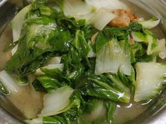 青菜烧油渣-八八餐厅(升州路店)
