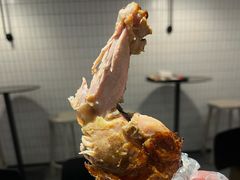 港式烧味脆皮大鸡腿饭-肯德基(西单商场店)