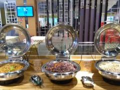 自助调料区-感恩心素食馆(百世广场店)