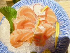 三文鱼腩刺身-炙柒Sekinana·精致日料(合生汇店)