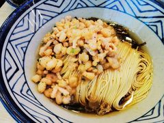 虾仁虾籽葱油拌面-朱洪元苏式面馆(绿宝广场店)