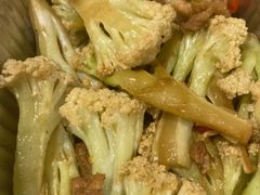 干锅有机花菜-老村长•湖北家常菜(南湖店)