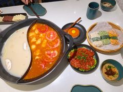 番茄巴沙鱼火锅-新辣道鱼火锅(上地华联店)