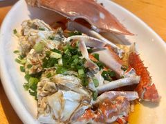 葱油梭子蟹-金海湾海鲜排档(朱家尖店)
