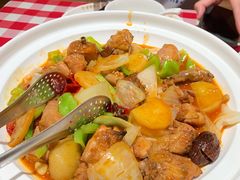 伊犁辣皮子烩大盘鸡-西贝莜面村(近铁城市广场店)