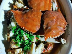 葱油梭子蟹-胖大嫂渔家排档·全海景餐厅(渔村店)