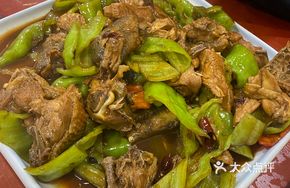 Stir-Fried Chicken at Small Restaurant