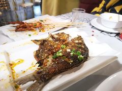 烤鲫鱼-庞家烧烤客栈(炮台山店)