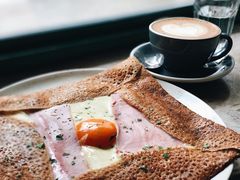 巴黎火腿鸡蛋芝士蘑菇可丽饼-RAC BAR(安福路店)