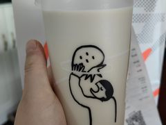 烤黑糖波波牛乳（首创）-喜茶(合肥中环城店)