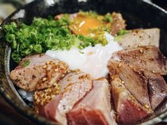 蓝鳍吞拿鱼扒丼定食-定食Doraya(骆克道店)