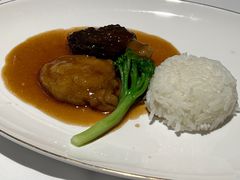 酿烧羊肚菌鮰鱼肚配香米饭-Yan Ting 宴庭中餐厅(上海静安瑞吉酒店)