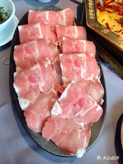 蜀九香火锅(百花ihome店)-羊肉卷图片-成都美食-大众点评网