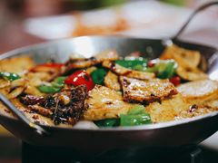 干锅千叶豆腐-马白开来特色羊排揪片子  (总店)