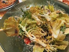炝拌生菜-刘胖子家常菜·蹄花焖藕(中南店)