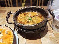 干锅豆腐-蜜桃餐厅·伴山(绿宝广场店)