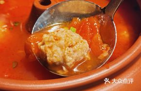 Steam Pot Tomato Meatballs