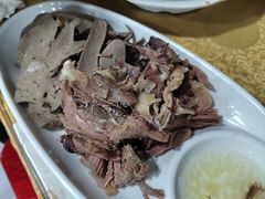 羊肝羊肉拼-丽梅羊汤土菜馆(河畔花园店)
