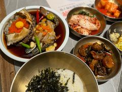 -草家酱蟹炭火烤肉店(珲春南路一店)