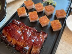 桂花蜜汁叉烧皇拼烧腩仔-利宝阁(嘉里建设广场店)