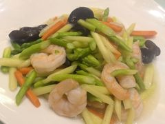 芦笋炒虾仁-老德州四合院·德州菜(天衢路店)