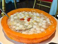 南瓜酒酿小圆子-玫瑰厅上海菜(兴国路店)