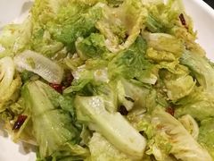 炝拌生菜-刘胖子家常菜·蹄花焖藕(中南店)