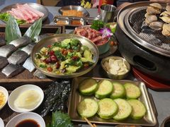 -围炉肉舍•炭烤活鳗•丹东海鲜烤肉(步行街店)