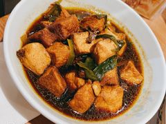 蕈油豆腐-得意楼蒸菜馆