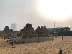 -金山城市沙滩-停车场