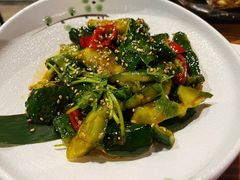 刀拍前男友丨微辣凉拌黄瓜-质烤烤物·活烤海鲜(质烤总店)