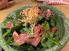 获奖的菠菜培根沙拉-有喜屋·日料·居酒屋(旭辉广场店)
