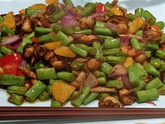 蜜豆爆扇贝螺-农厨好味·温泉鹅·农家菜
