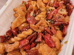 鲍鱼辣子鸡-那家小馆•北京菜•烤鸭(中关村店)