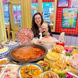 在火锅店吃冰沙卤味吃到爽⁉️体验感真的太绝