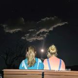 夜晚的洱海