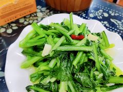素炒牡丹菜-古道惠风饭庄