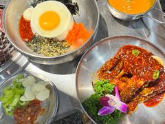 -明洞阿姨·韩式酱蟹烤肉·创意料理(望京1988创始店)