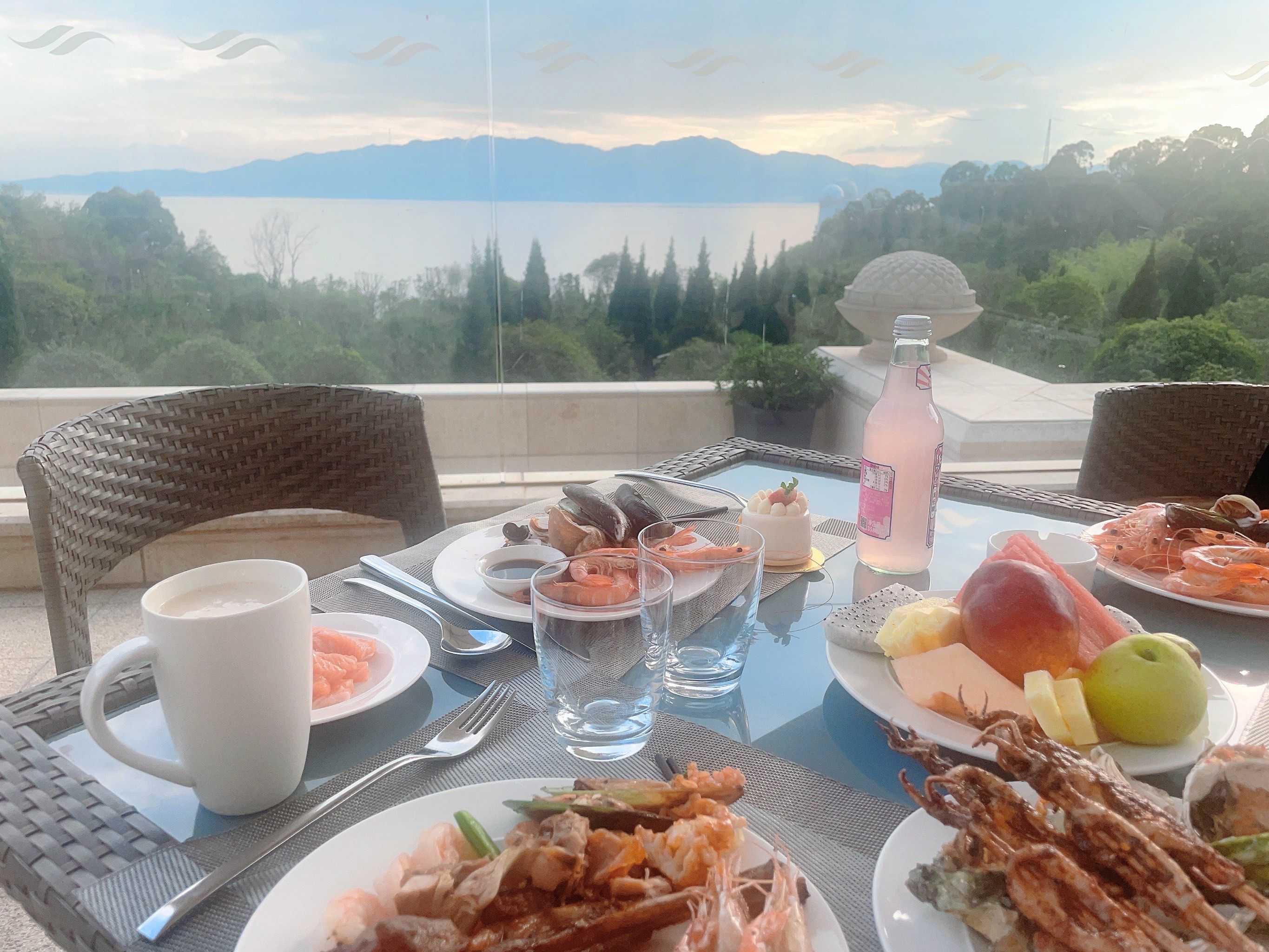 希尔顿酒店的自助餐真心好吃 尤其是早点