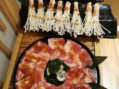 金针菇五花肉-九田家黑牛烤肉料理(太原迎泽区同至人店)