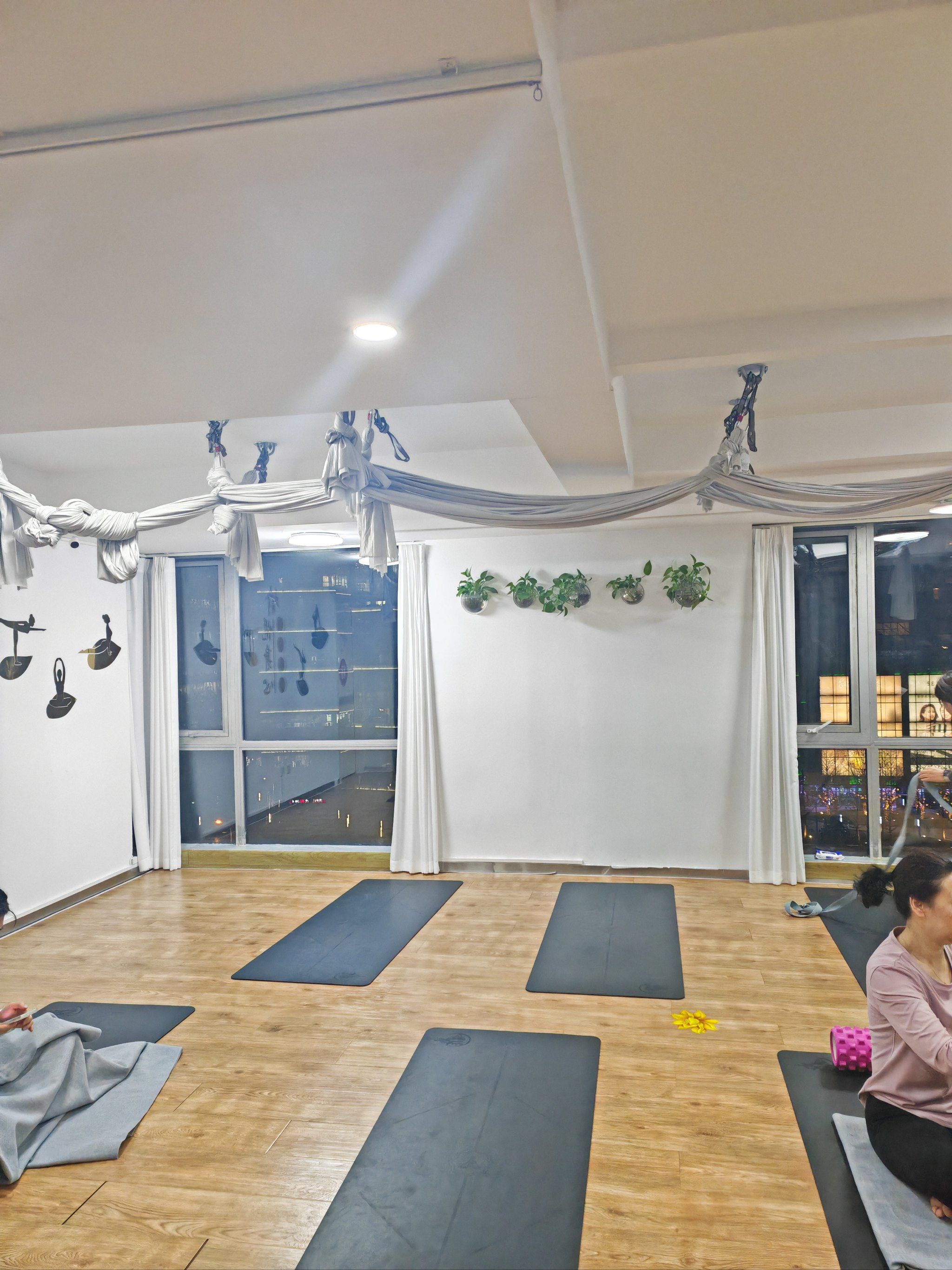 很温馨的瑜伽小馆