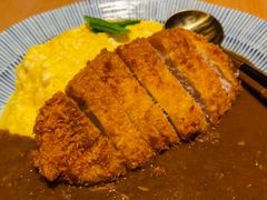 金咖喱熔岩蛋包饭猪排饭-堂本家洋食别馆·炸猪排(中心城店)