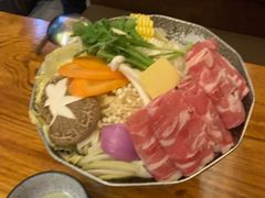 牛肉寿喜锅-坂吉屋·居酒屋深夜食堂(龙湖店)