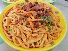 加肉大碗炒削面-金家瑞海面馆(满城北街店)