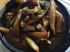 咸鱼烧茄子-常来老白莲鹅饭店(老城店)