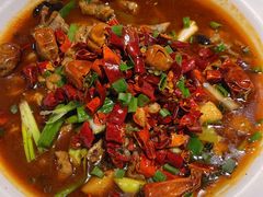 水煮牛蛙-华盛园卷子王农家菜水库鱼