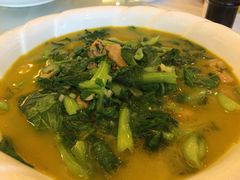 青菜蚌肉-鸿运酒楼