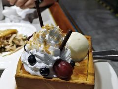 什果厚多士配冰淇淋-吉旺港式餐厅(南方商城店)
